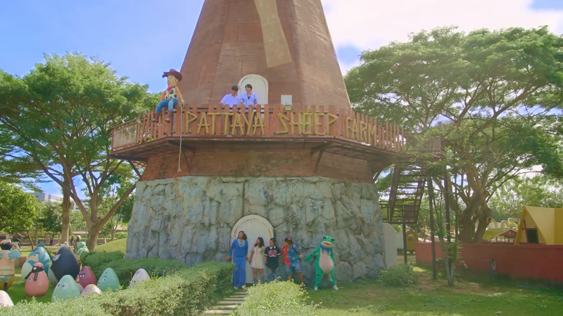 Pattaya Sheep Farm Windmill