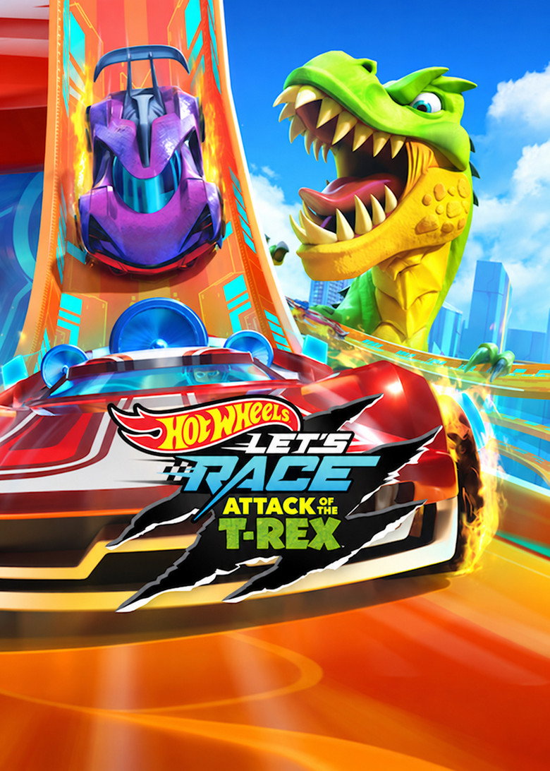 Hot Wheels La course est lancée! L'attaque du T-Rex